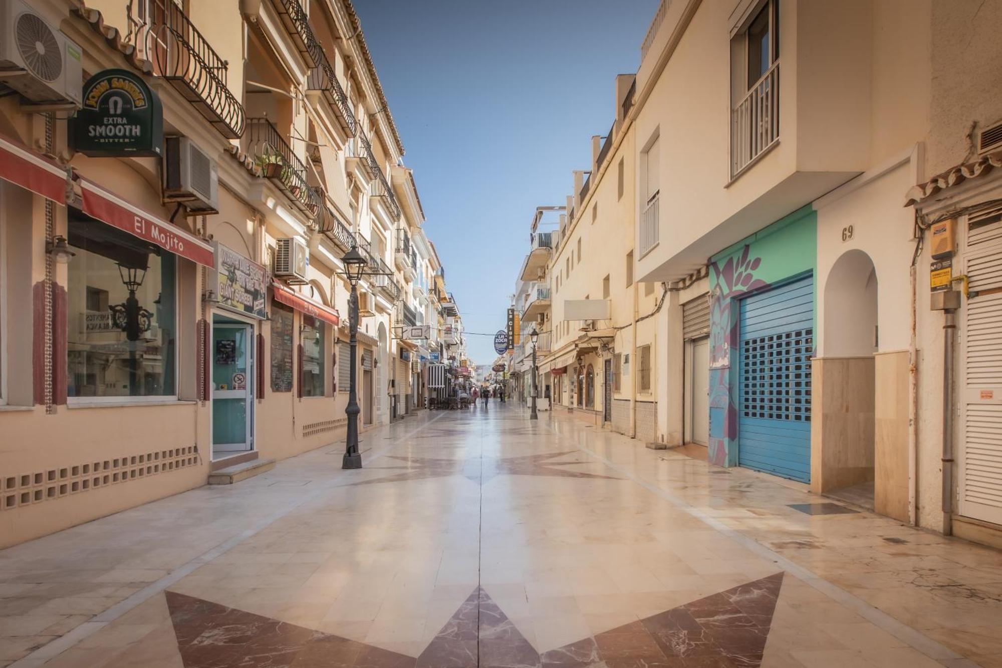 Sunsands Studio Con Balcones 2ºa Playa76 Carihuela 托雷莫利诺斯 外观 照片